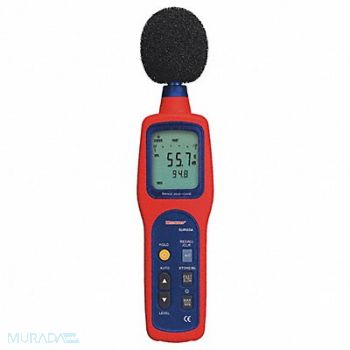WESTWARD Digital Sound Level Meter A C Weighted, 5URG5