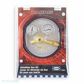 HARRIS 1 Stage Flow Gauge Reg/Hose Kit, 5UT52