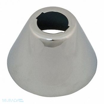 CHICAGO FAUCETS Escutcheon Chrome 2-1/4 L 2-3/8 W, 5UTT0