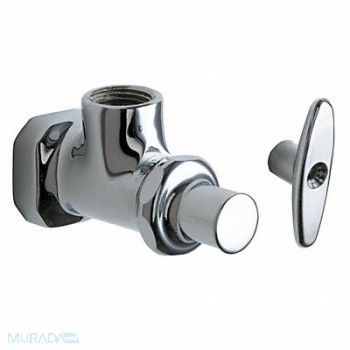 CHICAGO FAUCETS Multi-Turn Stop Angle 1/2 Inx1/2 In, 5UTU1