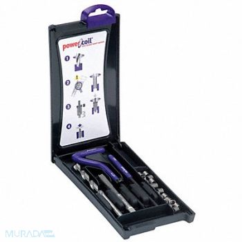 GRAINGER APPROVED Helical Thread Repair Kit M12x1.75 10Pcs, 5UUU4