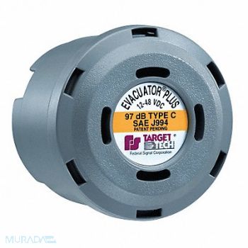 FEDERAL SIGNAL Back Up Alarm 97dB 3 in Dual Function, 5UVN5