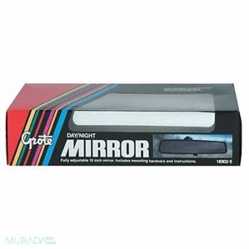GROTE Rear View Mirror 10 x 2-7/16 In, 5UWA3
