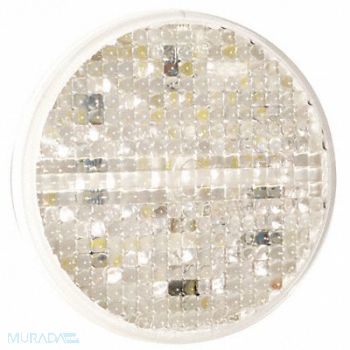 GROTE Stop/Turn/Tail Light Round Clear Red, 5UWD5