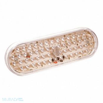 GROTE Stop/Turn/Tail Light Oval Clear Red, 5UWE3