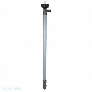 DAYTON Drum Pump Tube 35-1/2 L CPVC 3/4 I.D., 5UWF4