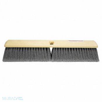 TOUGH GUY Push Broom Head Threaded 18 Sweep Face, 5UYF6