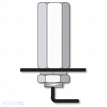 CHECKERS INDUSTRIAL PROD INC Easy Mount Adapter with Hot Wire, 5UYR4