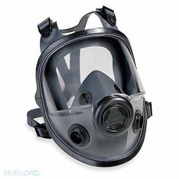 HONEYWELL NORTH F8879 Full Face Respirator M/L Thermoplastic, 5VD41