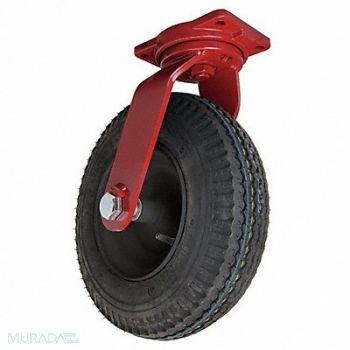 HAMILTON Plate Cstr w/ Pneumatic Whls Swvl 1220lb, 5VG83