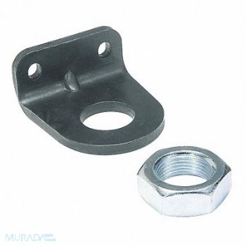 SPEEDAIRE Foot Bracket For 4 In Bore Alum, 5VNX6