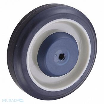 GRAINGER APPROVED Nonmark RBBR Tread Plastic Core Wheel, 5VT77