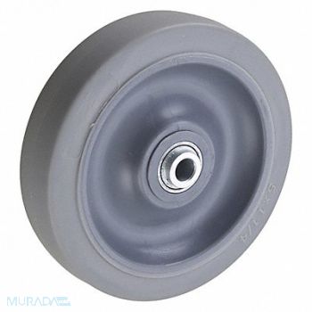 GRAINGER APPROVED Nonmark RBBR Tread Plastic Core Wheel, 5VT78