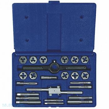 IRWIN HANSON Tap/Die Set 24pc NC NF NPT, 5VUC7