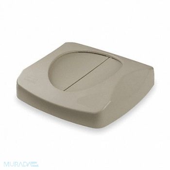 RUBBERMAID COMMERCIAL PRODUCTS Trash Can Top Drop Top Swing Closure, 5W006