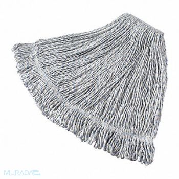 RUBBERMAID COMMERCIAL PRODUCTS Wet Mop White Synthetic, 5W649