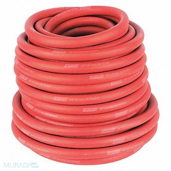 CONTINENTAL Air Hose 3/4 ID x 150 ft L Red, 5W731