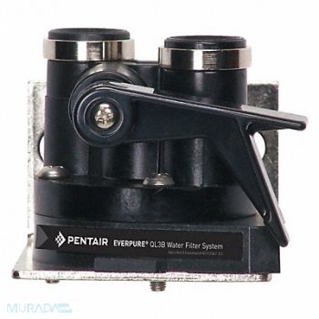 PENTAIR/EVERPURE Single Filter Head Assembly 3/8 NPT, 5WFJ1