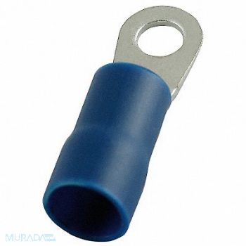 POWER FIRST Ring Terminal Blue 6 AWG 6 AWG PK20, 5WHG7