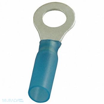 POWER FIRST Ring Terminal Blue 16 AWG 14 AWG PK25, 5WHH7