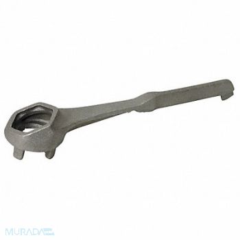TOUGH GUY Drum Bung/Plug Wrench Alum 10 1/2 In L, 5WMN1