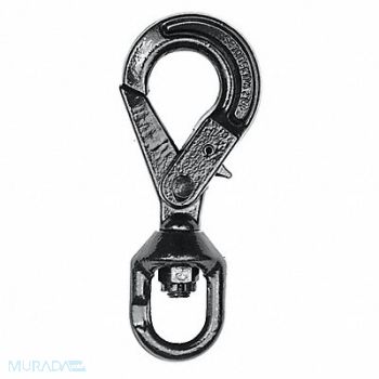 DAYTON Slip Hook Steel G80 Swivel 3500 lb., 5WRT4