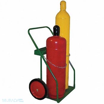 SAFTCART Cylinder HandTruck 400lb 44 x30 x12-1/2, 5WXD9