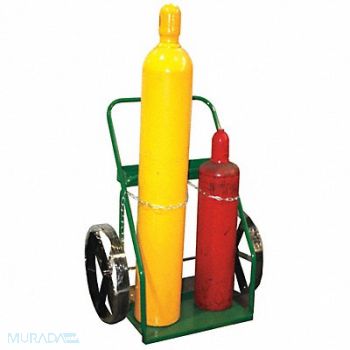 SAFTCART Cylinder HandTruck 400lb 44 x33 x12-1/2, 5WXE1
