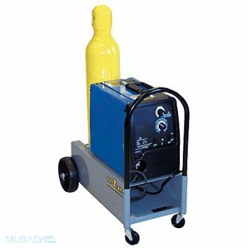 SAFTCART Running Gear with Cylinder Rack 2 Shelf, 5WXN0