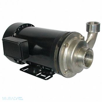 DAYTON CntrfugPmp 316Stl 3P 1 1/4 1.5hp 116gpm, 5WXT7