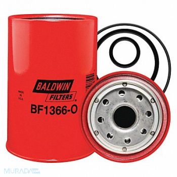 BALDWIN FILTERS Fuel Filter 5-5/8 x 3-21/32 x 5-5/8 In, 5WXX0