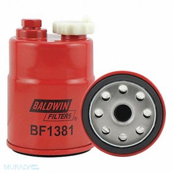 BALDWIN FILTERS Fuel Filter 4-19/32 x 3-1/32 x 4-19/32In, 5WXX3