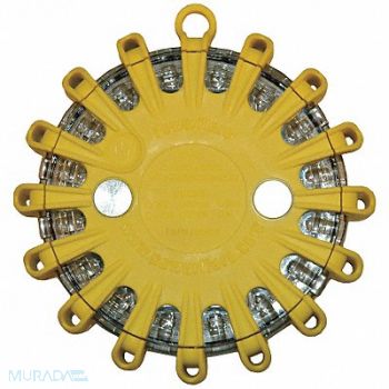 POWERFLARE D6163 LED Safety Flare LED Color Amber, 5WYN9