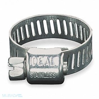 GRAINGER APPROVED Worm Gear Hose Clamp 5/16 W 5/16 ID PK10, 1A527