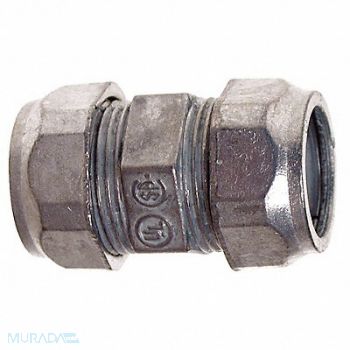 GRAINGER APPROVED Coupling Compression Steel 1 1/4 In, 3LT98