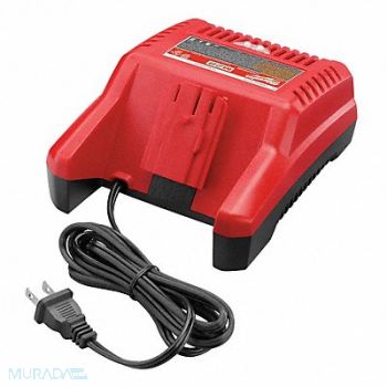 MILWAUKEE Battery Charger Li-Ion 1 Port, 5XEZ8