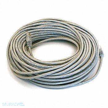 MONOPRICE Patch Cord Cat 6 Booted Gray 100 ft., 5XFL2