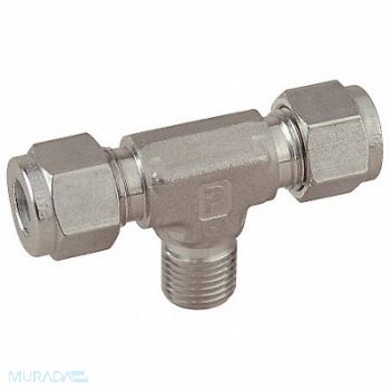 PARKER Branch Tee SS A-LOKxM 3/4In, 5XPD8