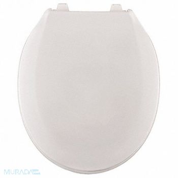 CENTOCO Toilet Seat Round Bowl Open Front White, 5XTE8