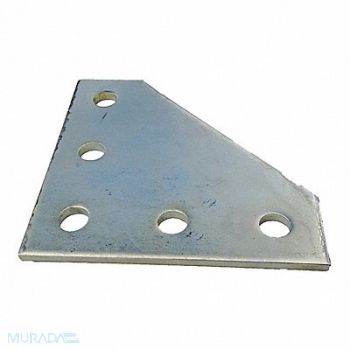 GRAINGER APPROVED Corner Plates Steel, 5YE39