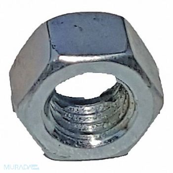 GRAINGER APPROVED Hex Nut Steel Overall W 21/32in PK25, 5YE52