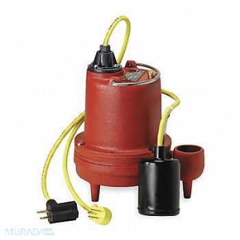 LIBERTY PUMPS Submersible Effluent Pump 4/10 HP 200F, 5YE81