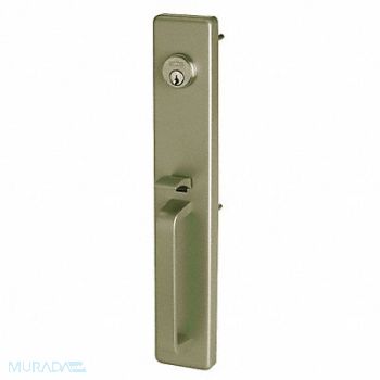 FALCON EXITS Escutcheon Pull w/Lock and Thumbpiece, 5YFC2
