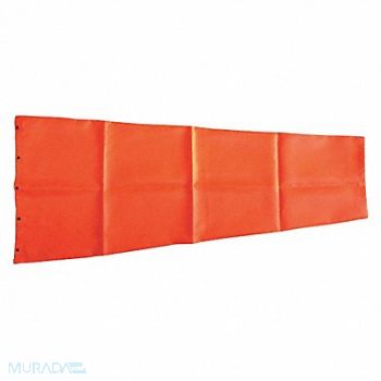 GRAINGER APPROVED Replacement Windsock Orange, 5YGF2