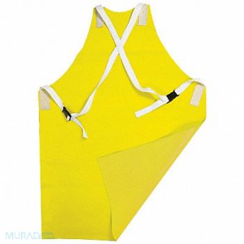 SALISBURY Flame-Resistant Ins. Apron Yellow 42 In, 5YGK7