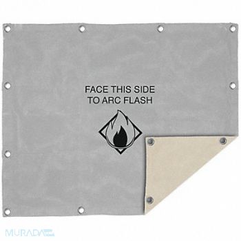 SALISBURY Arc Blanket 40kA 4 x 5 ft Gray/Khaki, 5YGL1