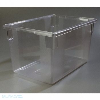 CARLISLE Food Storage Box 26x18x15 Clear PK3, 5YGP2