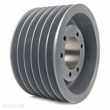 TB WOOD S V-Belt Pulley Detachable 6Groove 13.2 OD, 5YKZ1