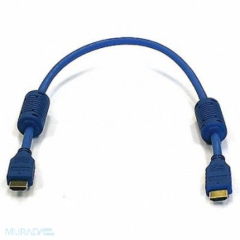MONOPRICE HDMI Cable Std Speed Blue 1.5ft 28AWG, 5YMG6