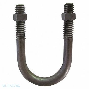 GRAINGER APPROVED Stndrd U-BltInsid 304 SS H 1 1/4 in PK10, 5YU69